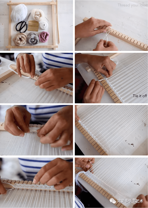 自制织布机教程图片