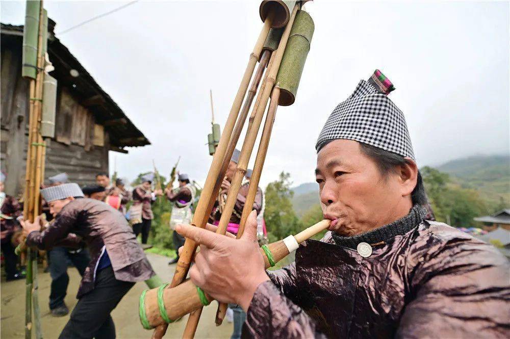 芦笙起 喜乐来,从江苗侗同胞欢度一年一度的芦笙节