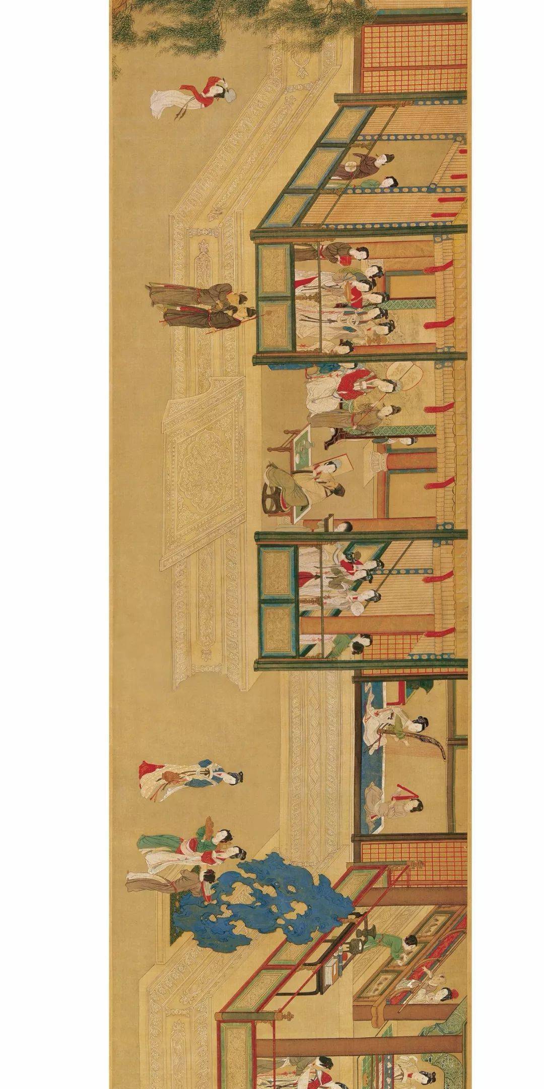 趣味港博这幅被乾隆称为神品的古画汉宫春晓图