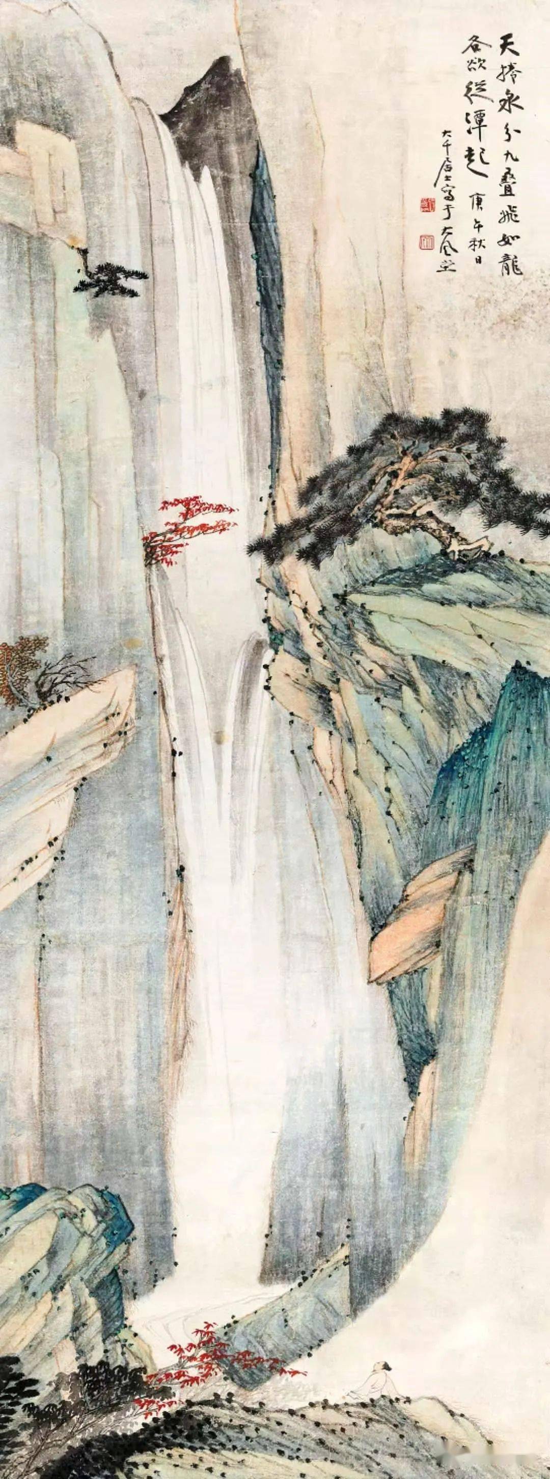 看看张大千的这10幅山水这就叫境界