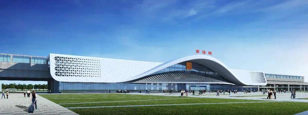 今天沪苏湖高铁南浔站交通枢纽工程全面开工