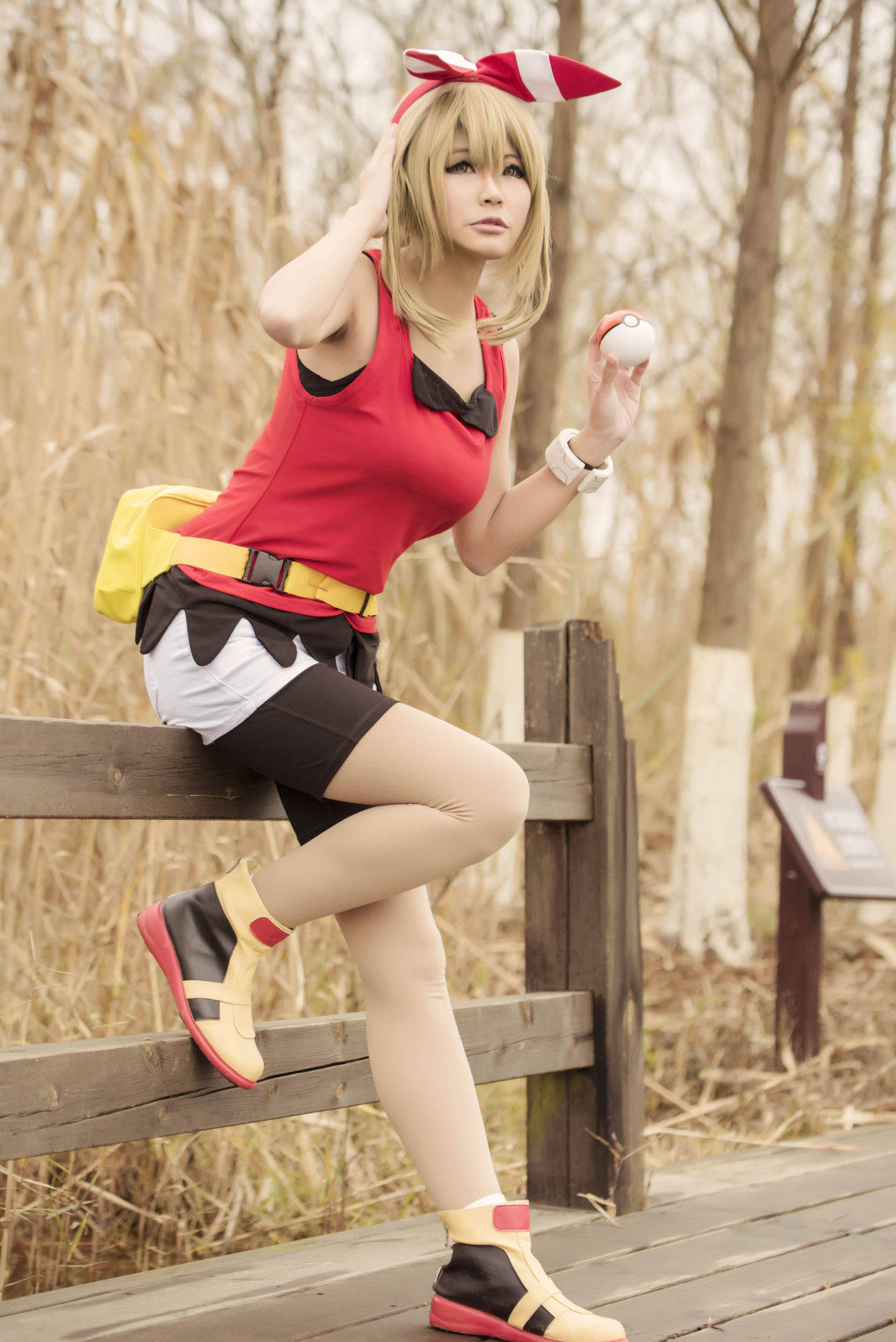 精灵宝可梦小遥cosplay