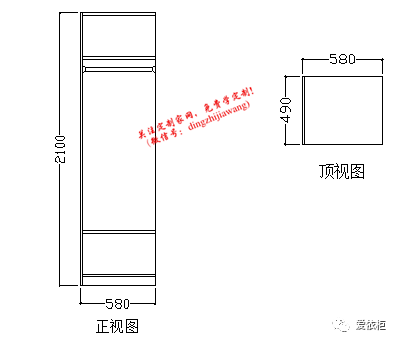 定制家网丨多图详解定制衣柜柜体结构类型及知识