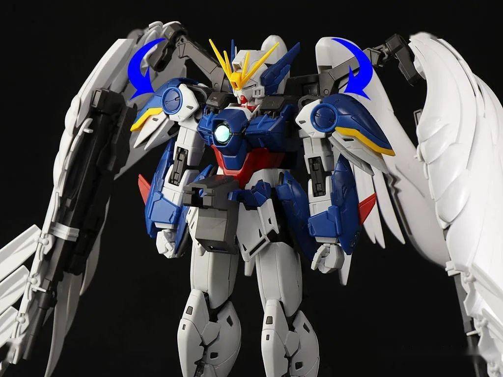 【日站 万代11月 mg 飞翼零式高达ew ver.ka 素组测评1130】_関节