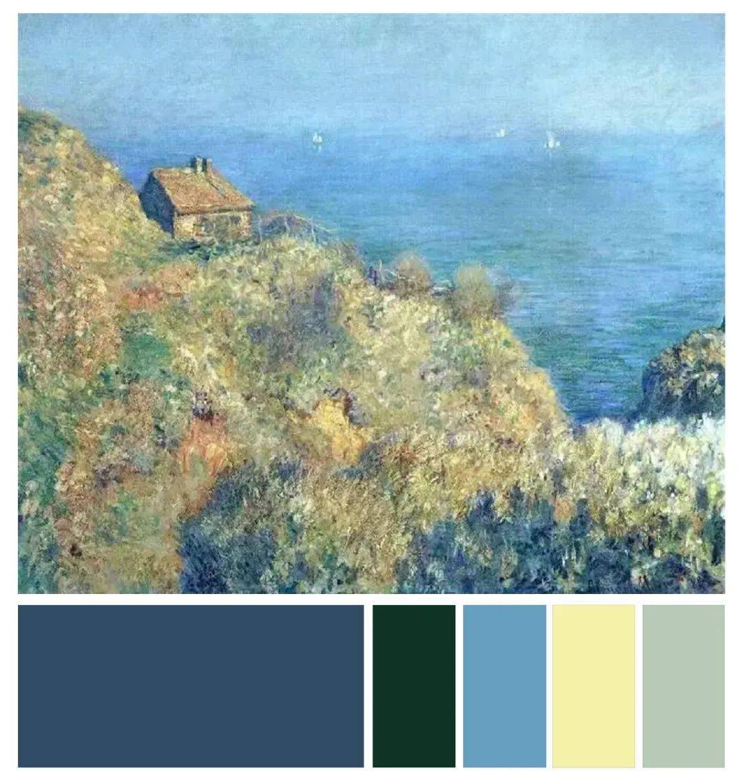 世界名画中的神仙级配色值得收藏