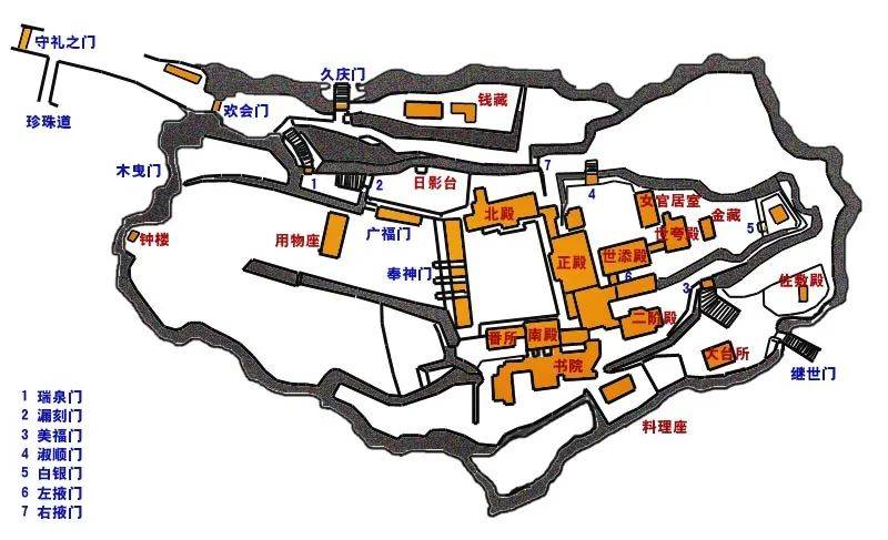 首里城地图图片