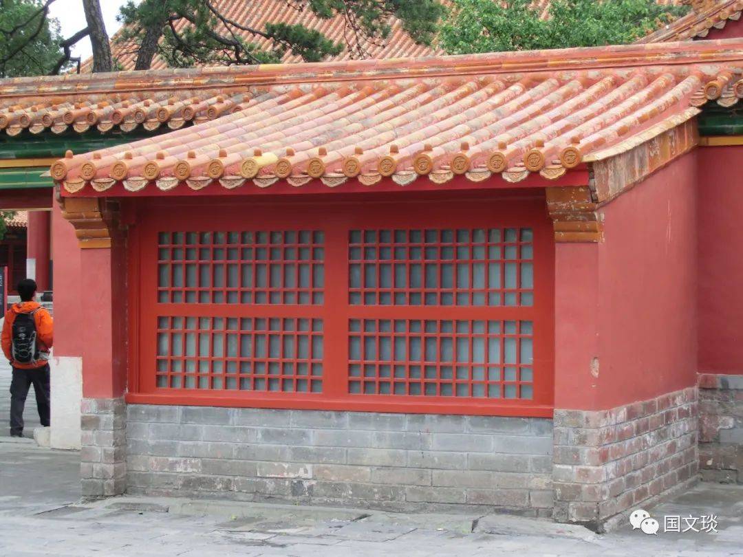 微观古建古建筑的墀头二