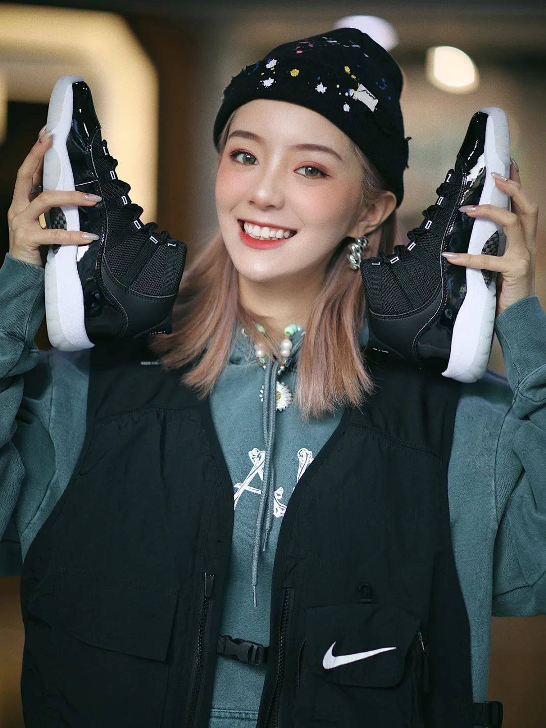 xh55girl每年都会买一双的球鞋大概就是aj11糯米