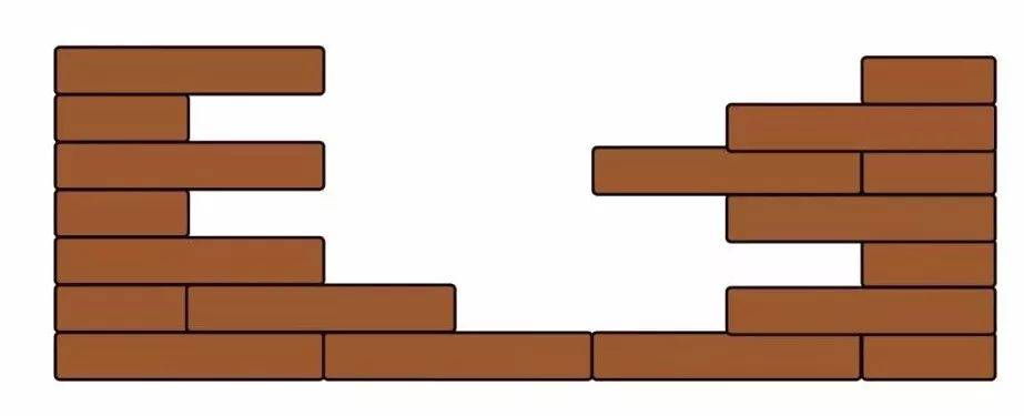 此墙有个洞需要多少块砖才能把补完整