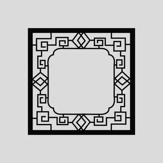 100款传统仿古框图纹石材设计师火速收藏