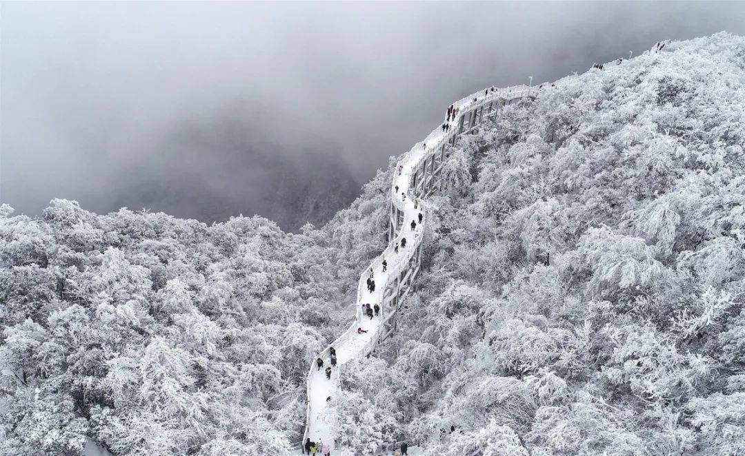 冰雪之歌61張家界天門山