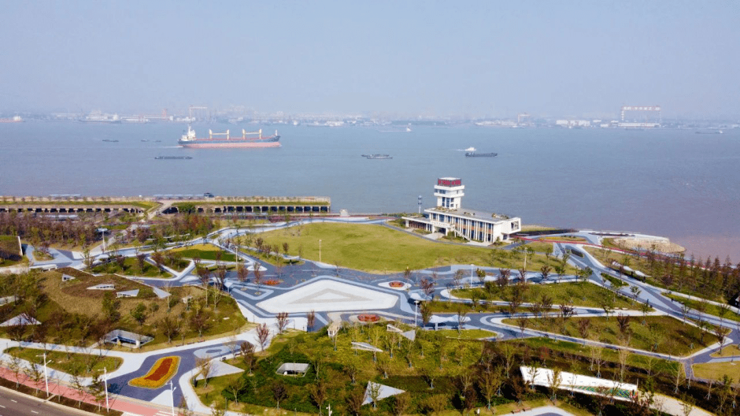 江阴黄田港公园图片