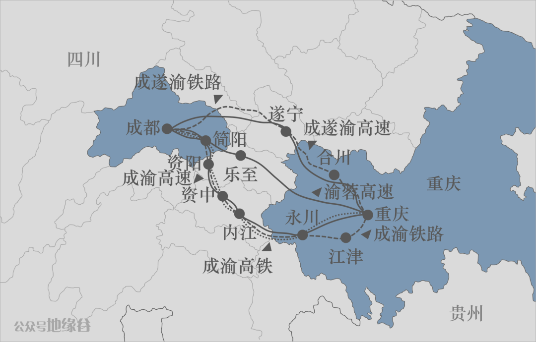 成都和重庆是怎么样走向联手的?