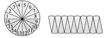 圆的18等分图解图片