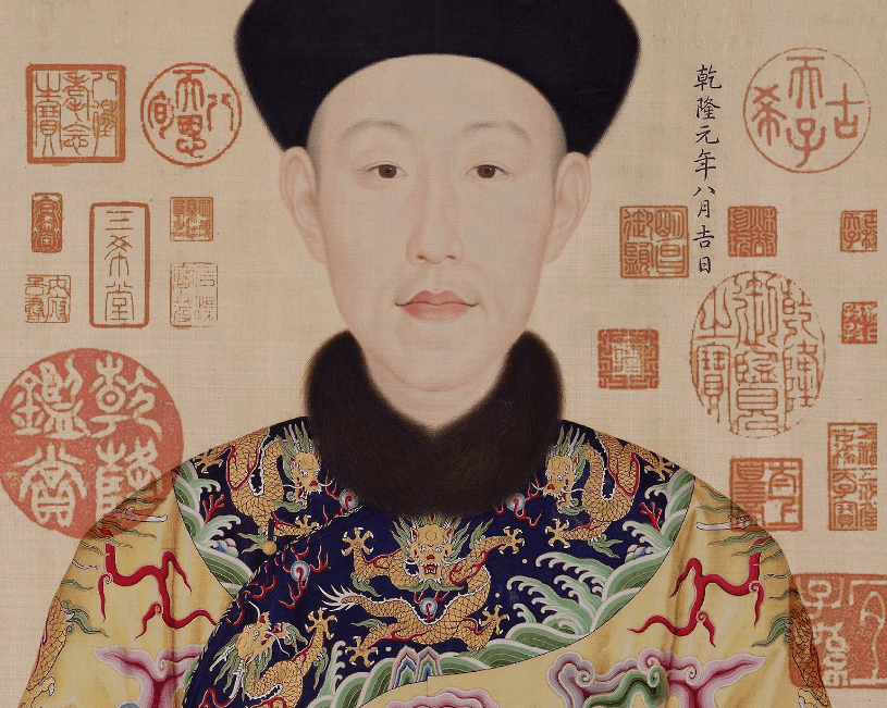 问乾隆我们排队一上午看名画是为了看你盖的密密麻麻的章吗