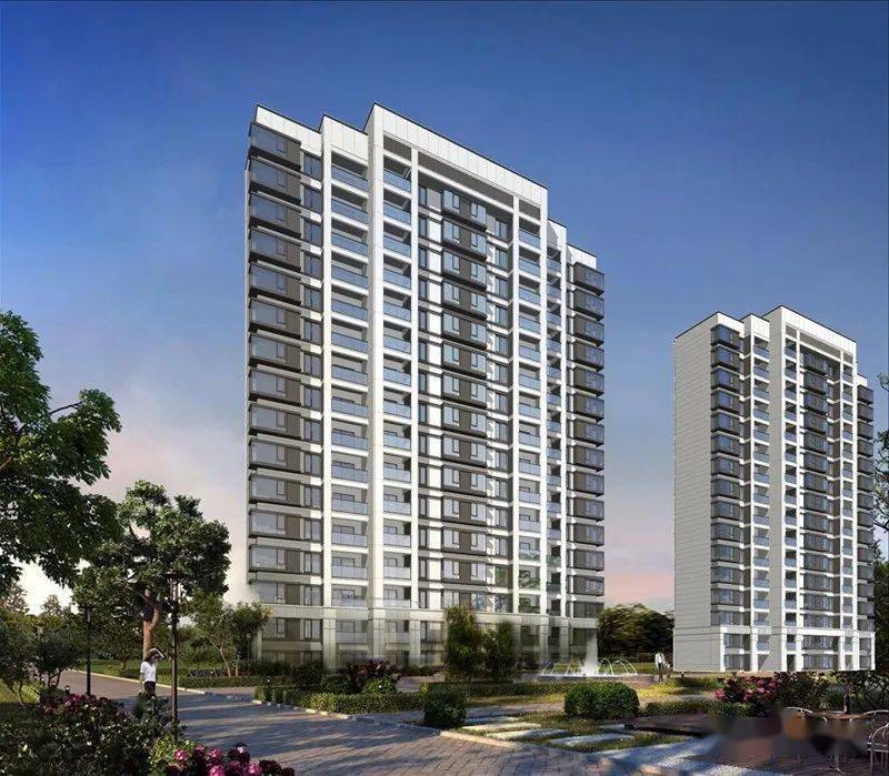 2020年效果图整理现代典雅风格洋房小高层