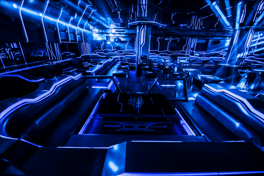 临淄首家电音派对酒吧落户鱼盐里全场3d视觉特效简直要上天了