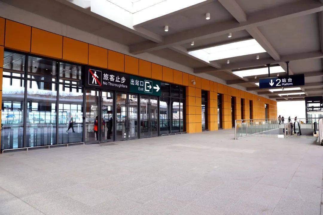 图说郑太高铁通车在即榆社西站准备就绪