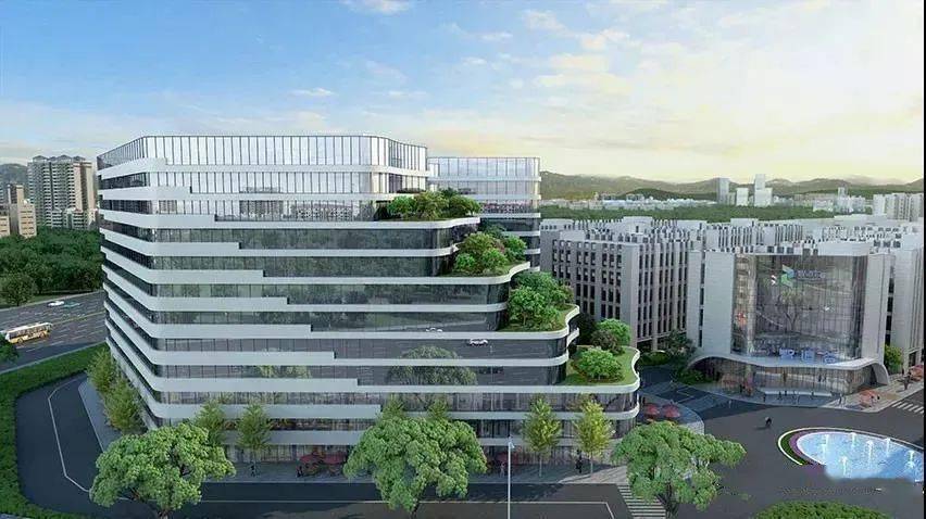 赣州智造谷项目总地190亩36栋建筑