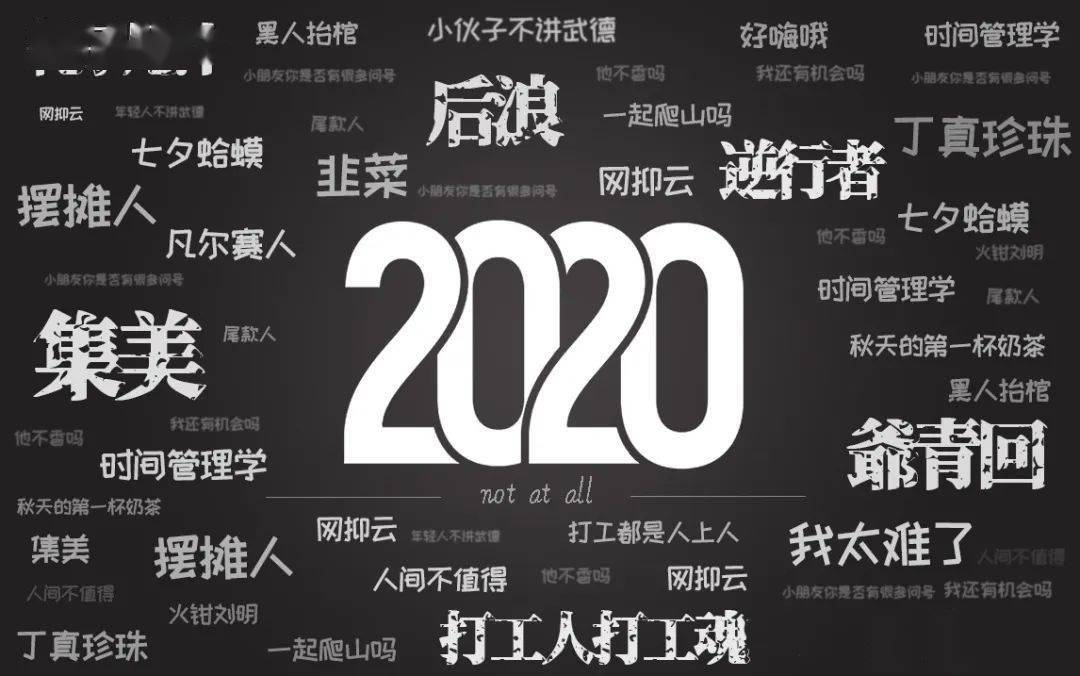 2020十大网络热词总结一