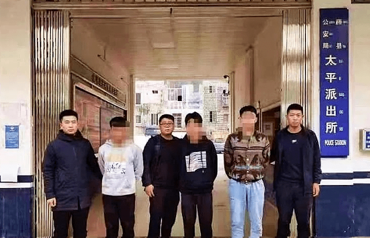 甘肃兰州公安远赴藤县太平镇抓获3名犯罪嫌疑人