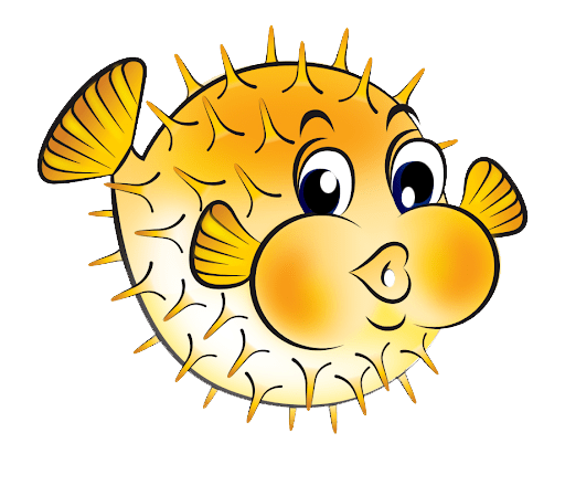 刺豚porcupinefish武器 全身刺