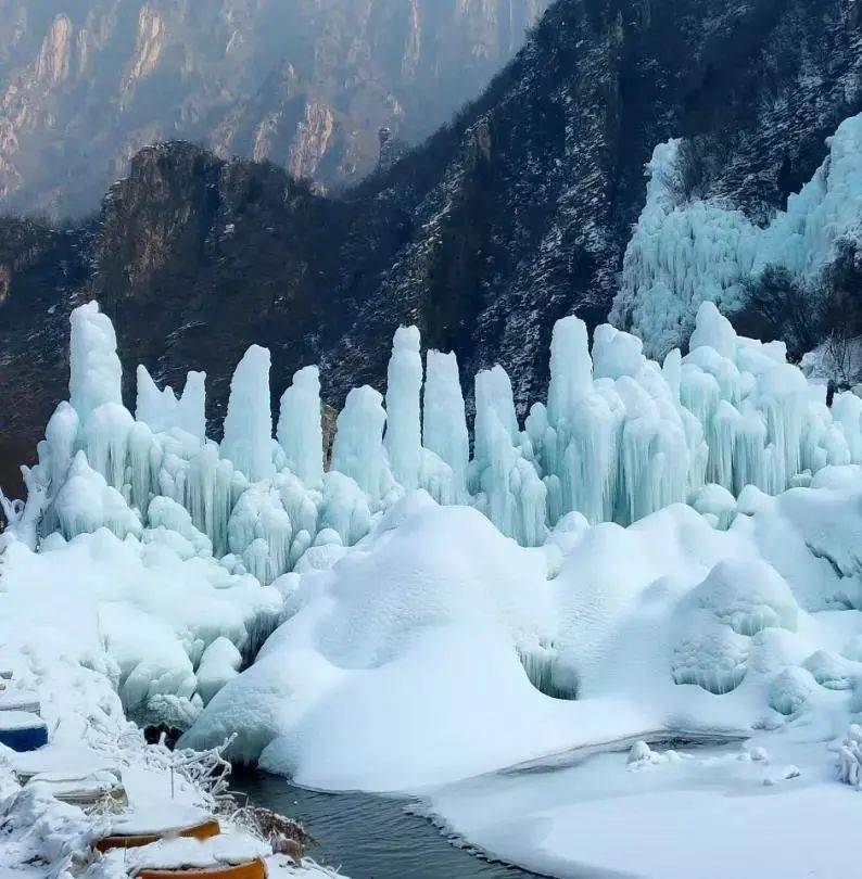 峡谷水乡冰雪大峡谷图片