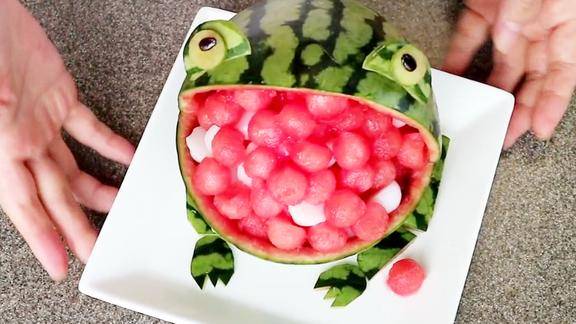 青蛙西瓜你一定没吃过做法超级简单