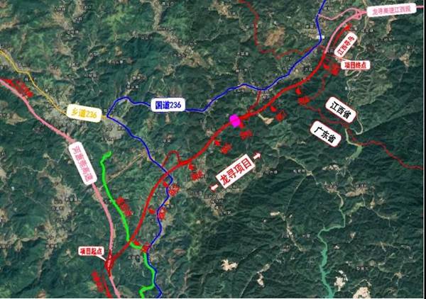 河惠莞高速公路龙寻项目将于月底开工