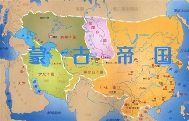 金帐汗国由一个复杂的主体构成,汗国内,成吉思汗的13个后裔符,都拥有