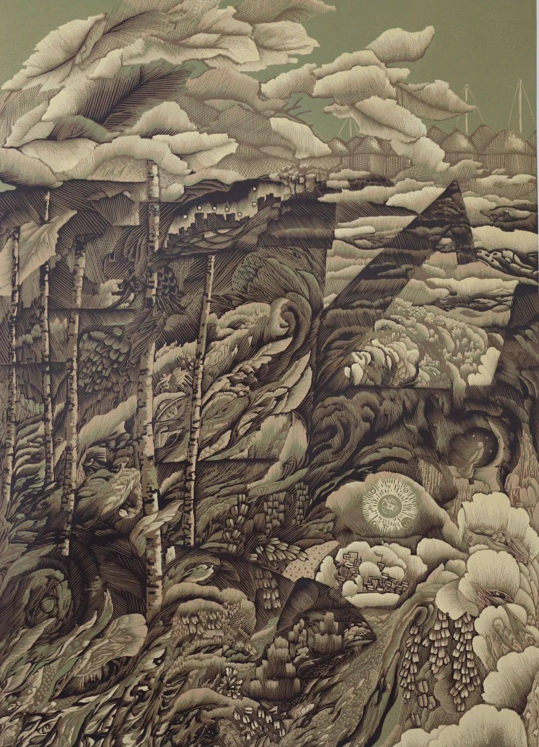 黑龙江省第二届版画作品双年展获奖作品欣赏