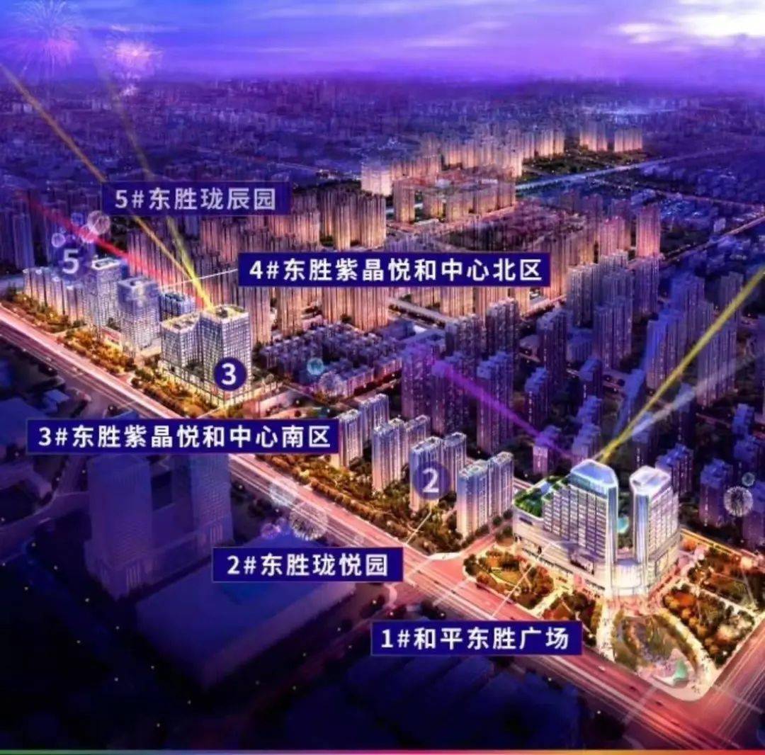 其中住宅分为珑悦园,珑辰园,如下图:另外一个讨论度极高的楼盘是紫晶