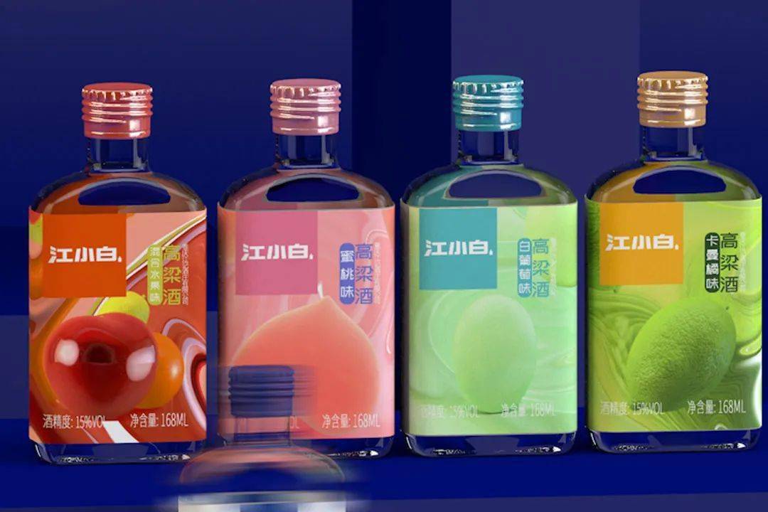 获奖 | 江小白果立方系列包装设计_via