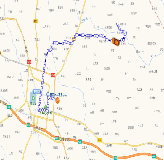 扩散收藏夏邑县公交车最新线路图