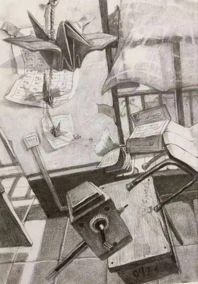 设计素描画成这样就可以放心去考清美了附往年高分卷