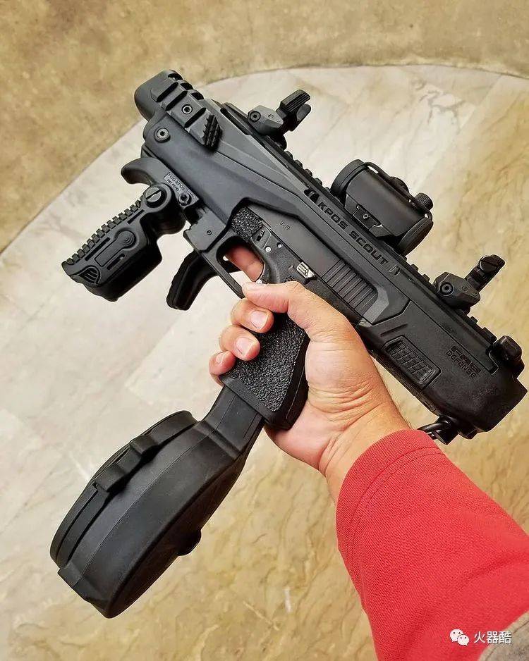 【性能扩展利器】fab防卫公司kpos scout手枪卡宾转换套件
