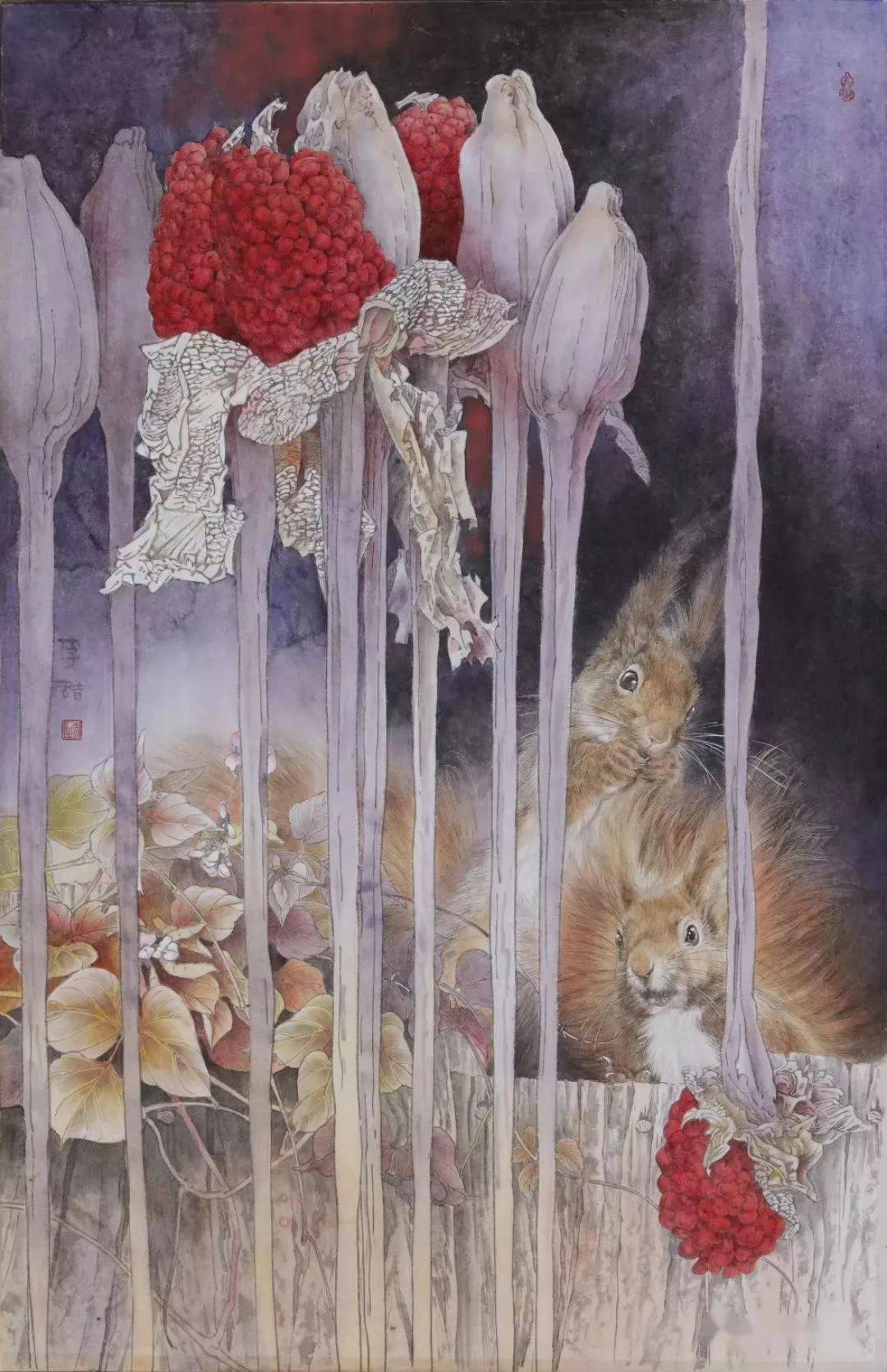 2021年李喆工笔画技法与创作网络班招生