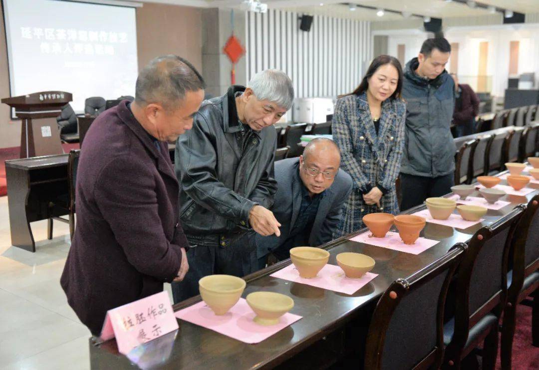 复兴千年窑延平区评选茶洋窑制作技艺非遗传承人