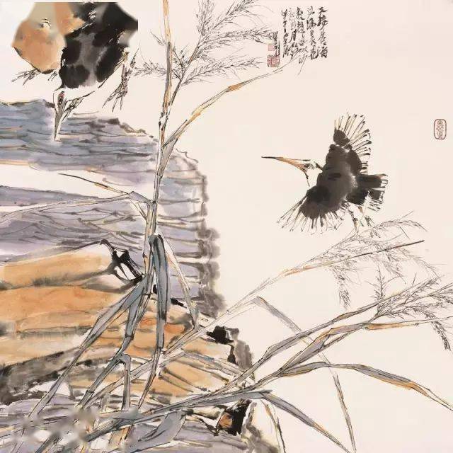 清逸高标静美雅韵宋丰光花鸟画