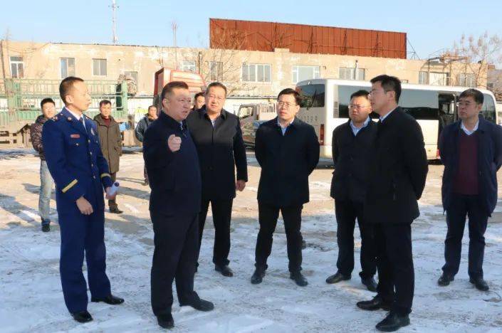 区领导督导检查安全生产和森林防火工作