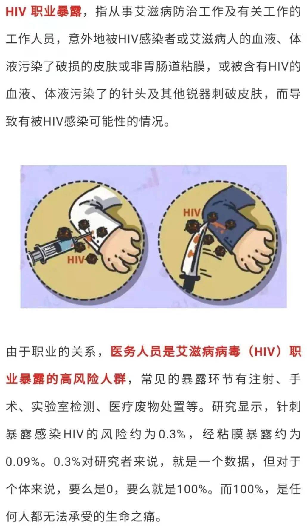 hiv职业暴露→不可承受的生命之痛,该如何面对?