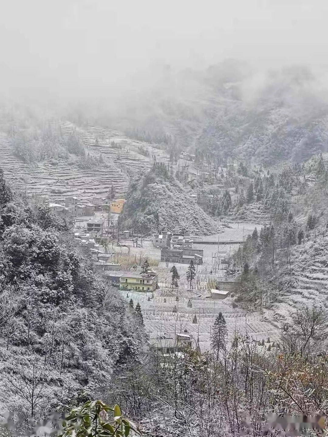 曲靖下雪图片图片