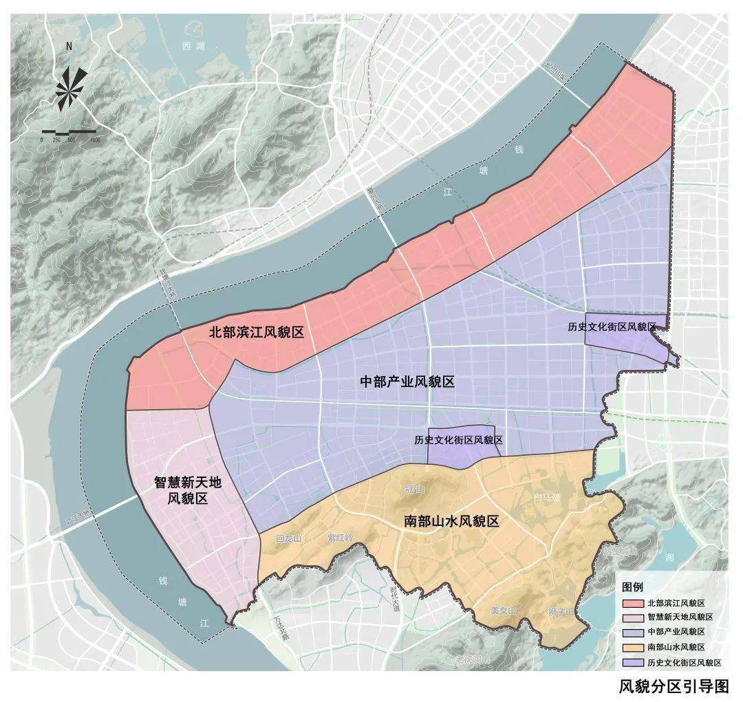 滨江区分区总体城市设计公示来了