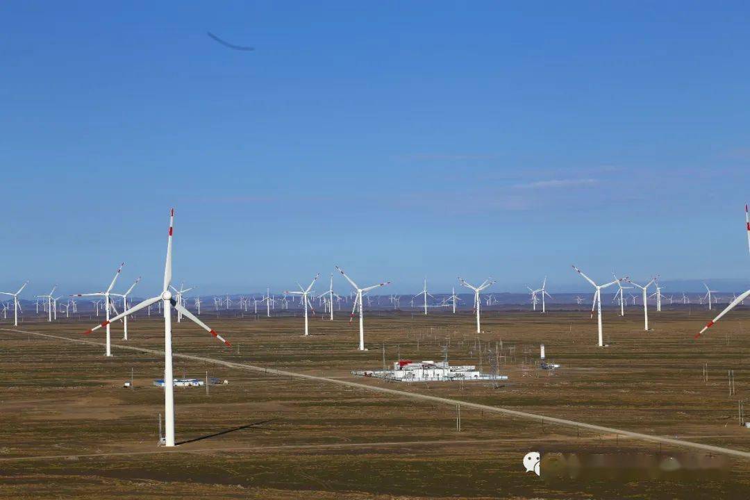 飒丨中国电建集团新能源西北分公司新疆哈密风电场提前完成年度发电