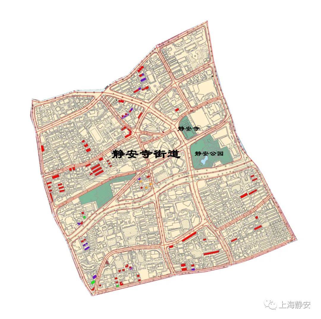 上海静安寺街道范围图片
