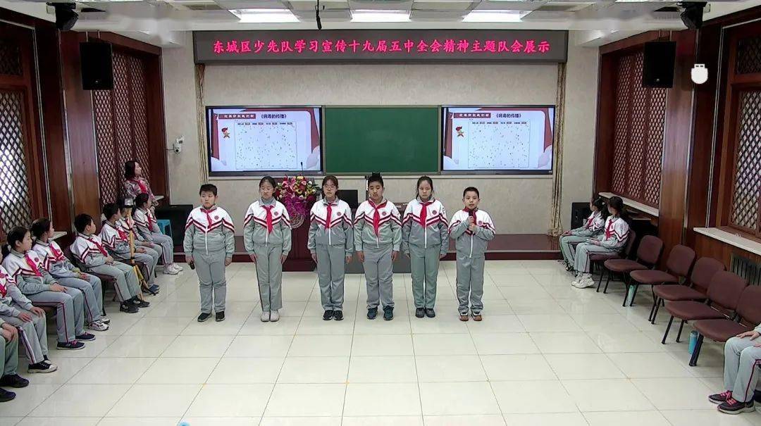 先锋少年丨知全会践行动畅未来府学胡同小学开展学习十九届五中全会