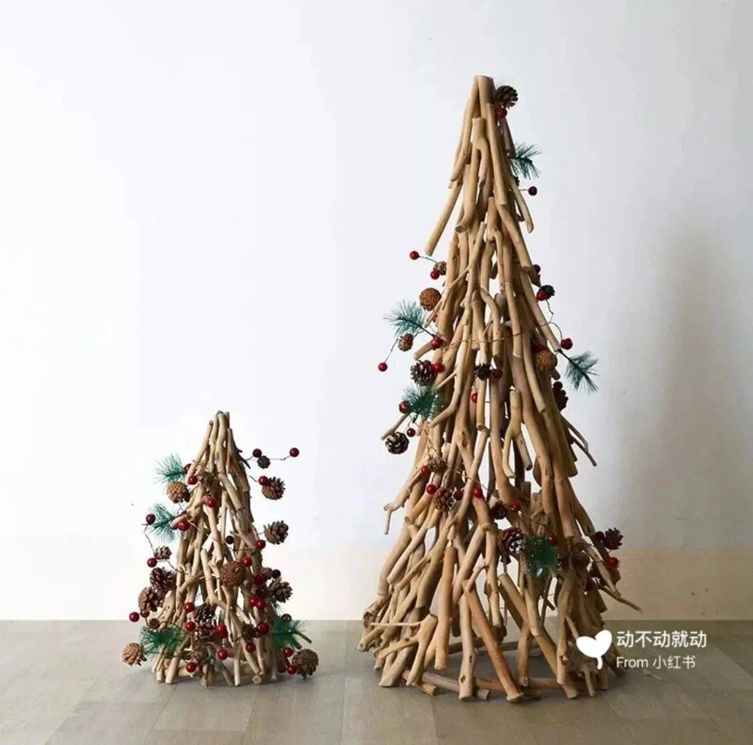 树枝版圣诞树90