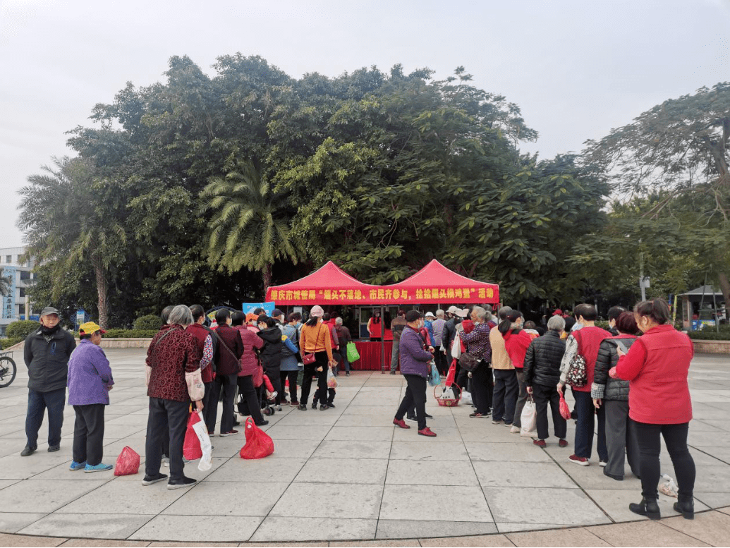 市民热情依然高涨!