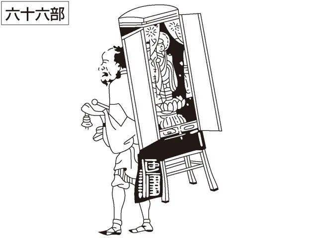 日本文化的地下暗流:巡礼者、虚无僧、在山野中修行的僧侣、舞狮人_古道