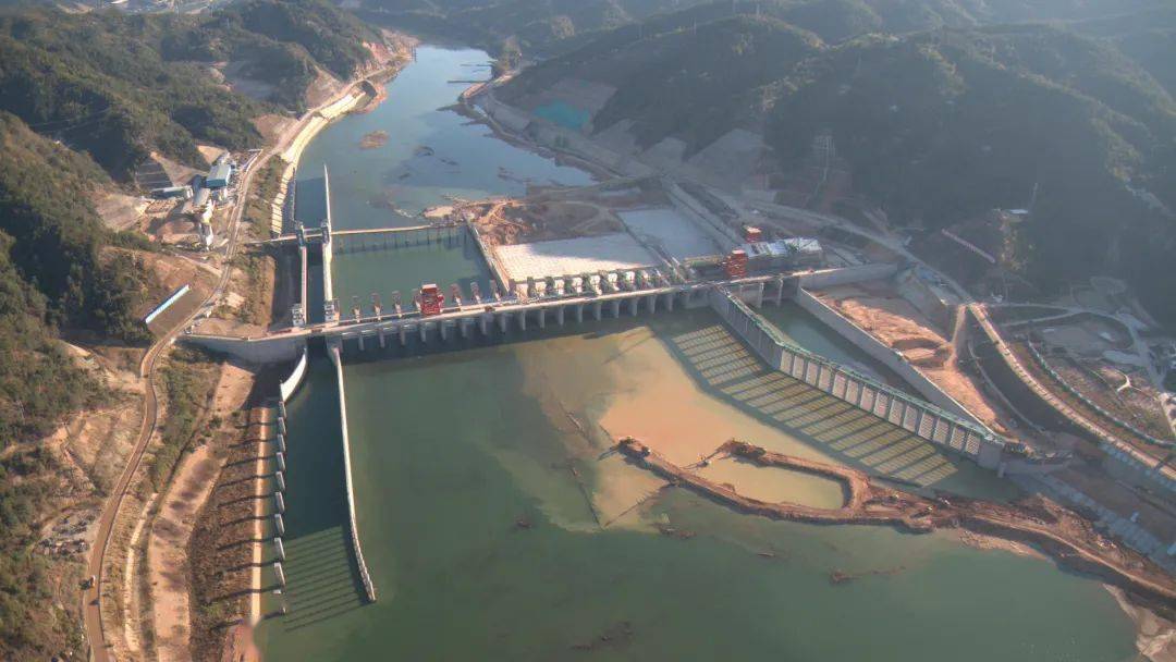 高陂水利枢纽工程通过下闸蓄水阶段验收,将于本月底下闸蓄水_重力坝